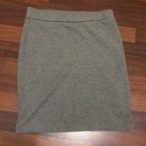 Forever 21 Grey Pencil Skirt